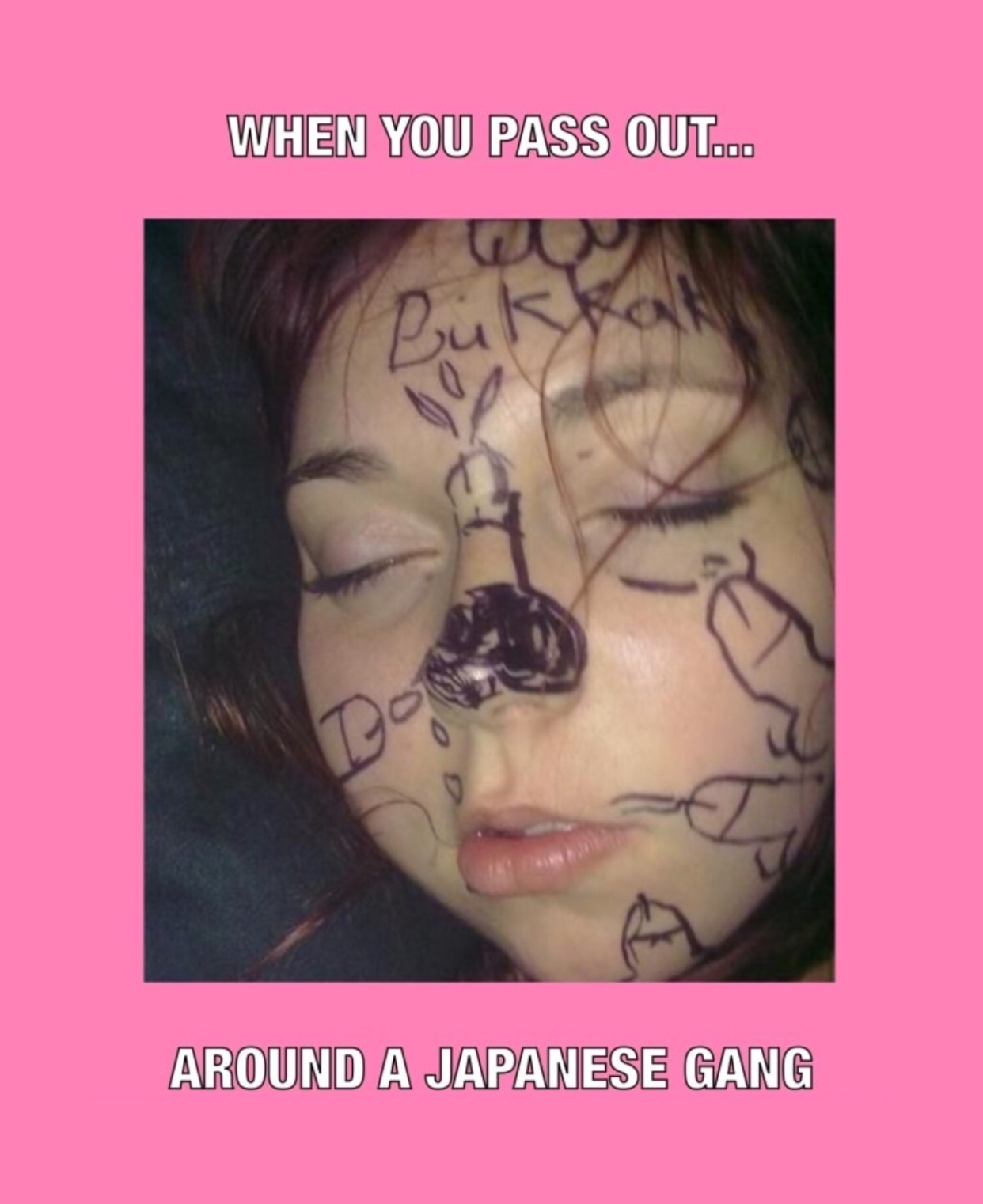 lip - When You Pass Out... Around A Japanese Gang