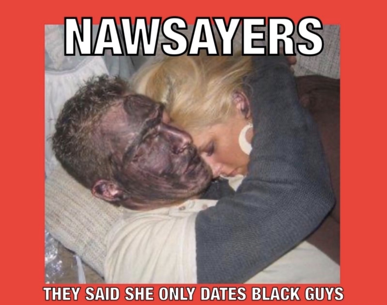 photo caption - | Nawsayers They Said She Only Dates Black Guys