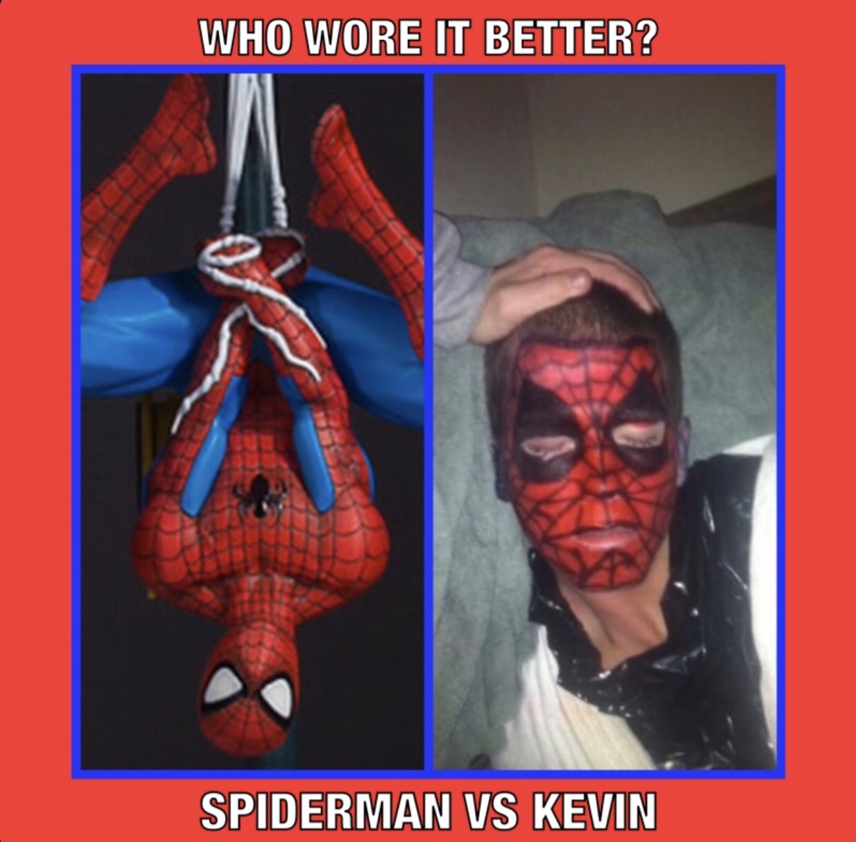 black marker prank - Who Wore It Better? Spiderman Vs Kevin