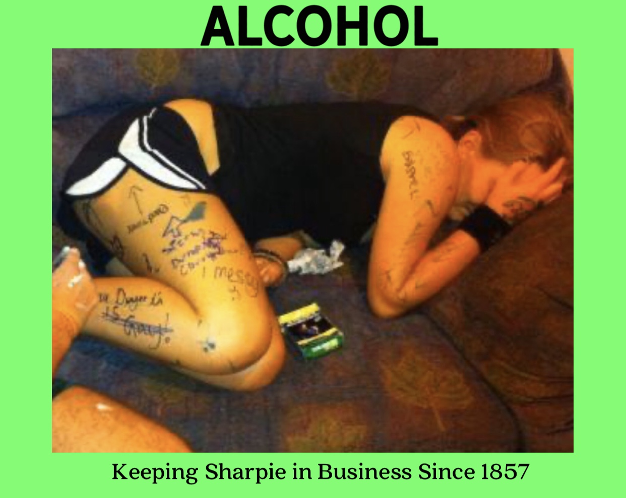 conseil général 13 - Alcohol is too Keeping Sharpie in Business Since 1857
