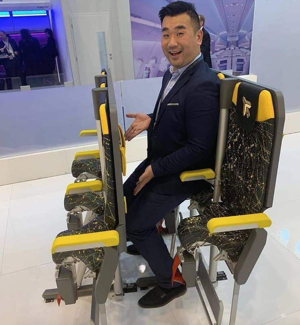 New prototype "economy" airline seats