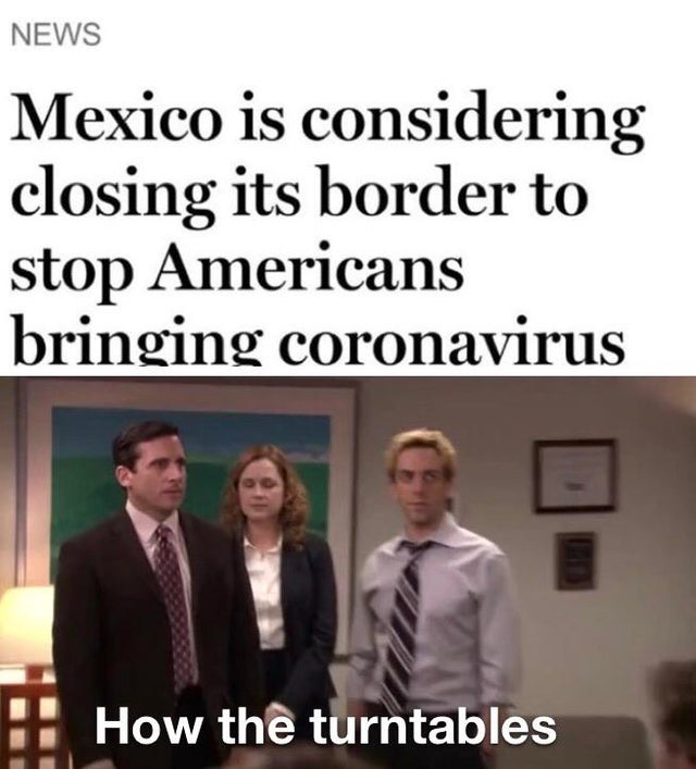 turntables have turned gif - News Mexico is considering closing its border to stop Americans bringing coronavirus How the turntables