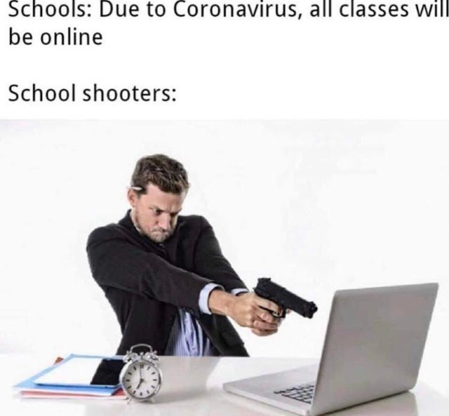 shooting computer - Schools Due to Coronavirus, all classes will be online School shooters