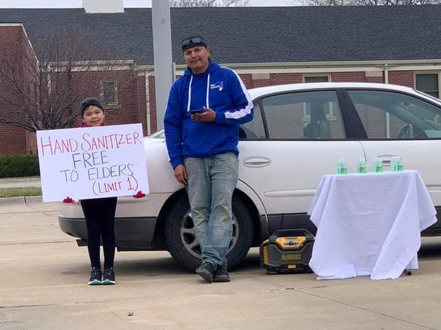 family car - Hand Sanitizer Free To Elders Limit 1