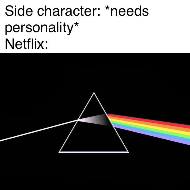 triangle - Side character needs personality Netflix