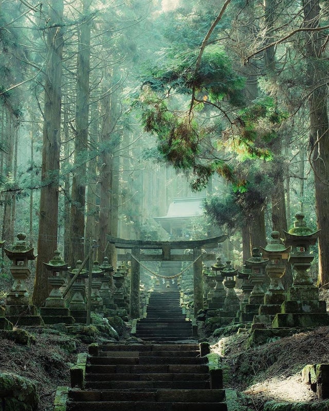 Kamishikimi Kumano-imasu Shrine - Wa