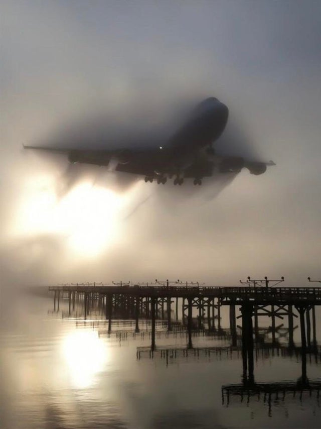 airplane fog - Ti