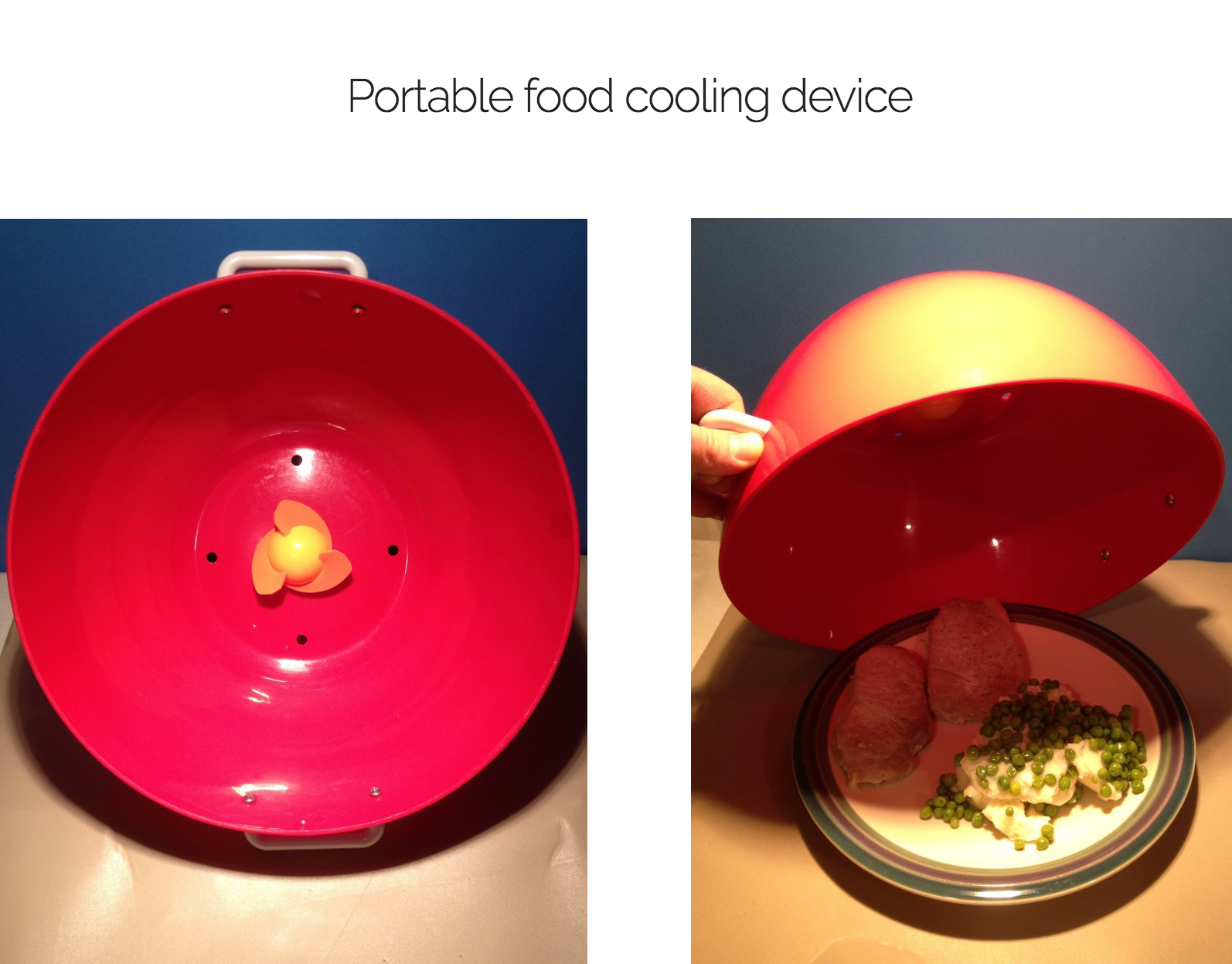 lighting - Portable food cooling device