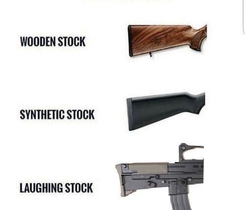 wood stock vs synthetic - Wooden Stock Synthetic Stock Laughing Stock