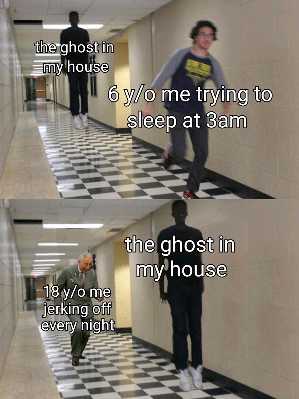 funny memes - no safety smoking first - the ghost in my house 16 yo me trying to sleep at 3am the ghost in my house 18 yo me jerking off every night