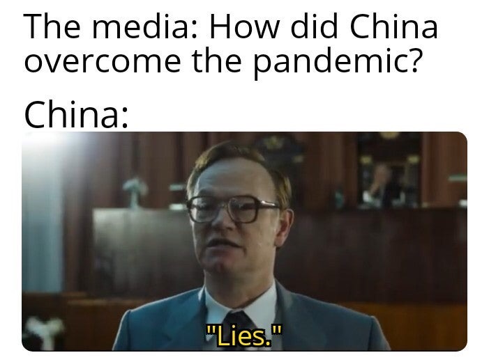 funny memes - presentation - The media How did China overcome the pandemic? China