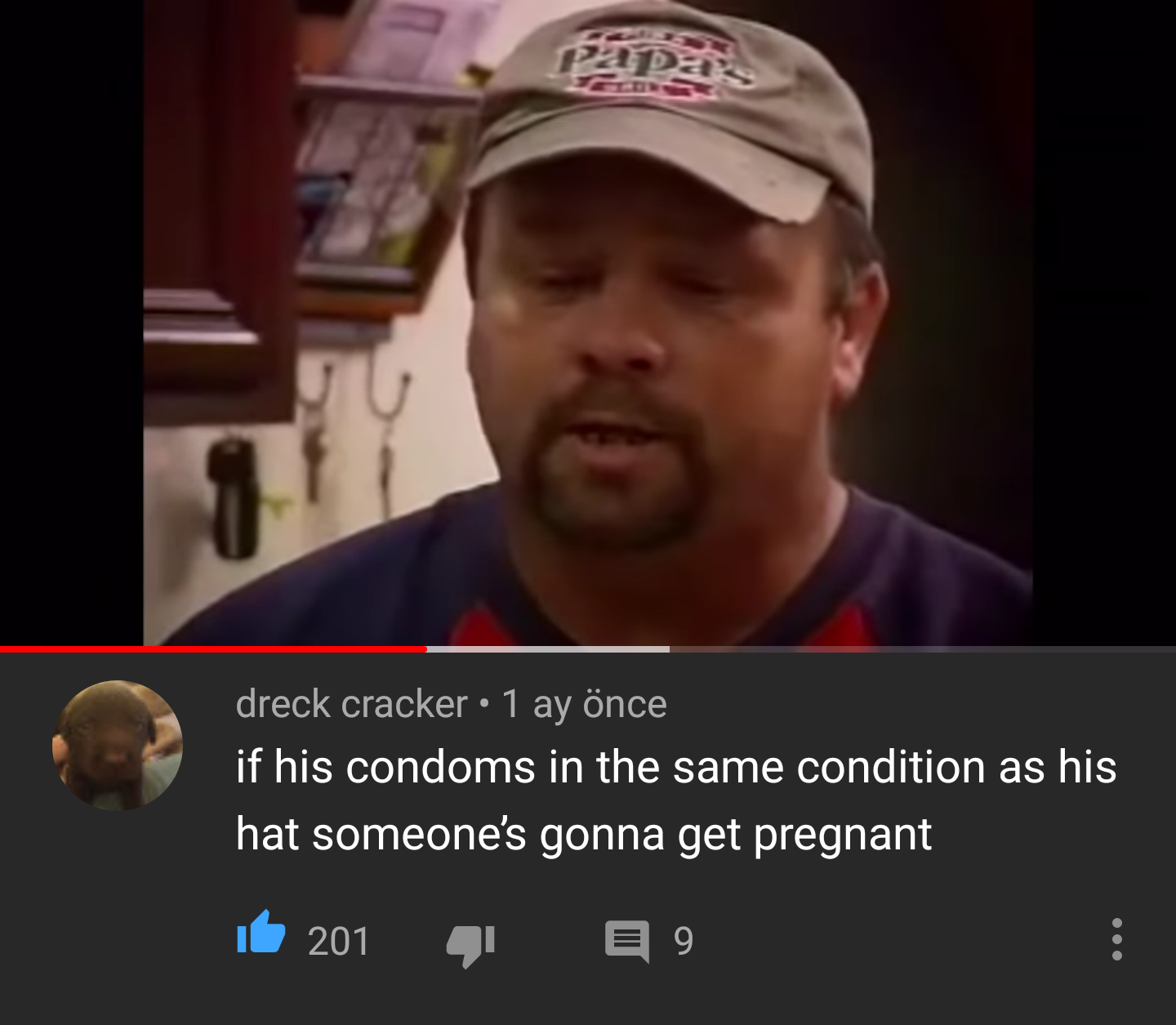 best roasts - photo caption - dreck cracker 1 ay nce if his condoms in the same condition as his hat someone's gonna get pregnant 2014109