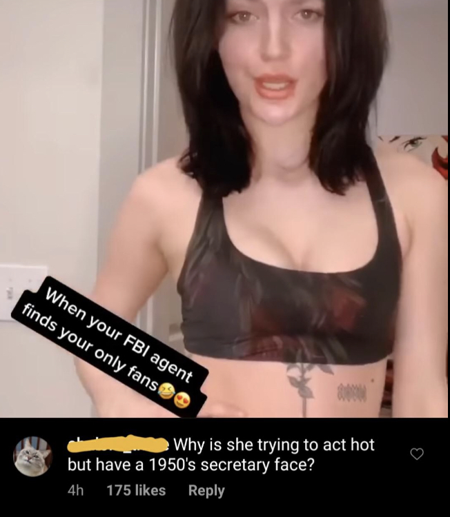 best roasts - shoulder - When your Fbi agent finds your only fans Why is she trying to act hot but have a 1950's secretary face? 4h 175