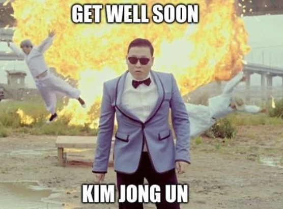 gangnam style - Get Well Soon Kim Jong Un