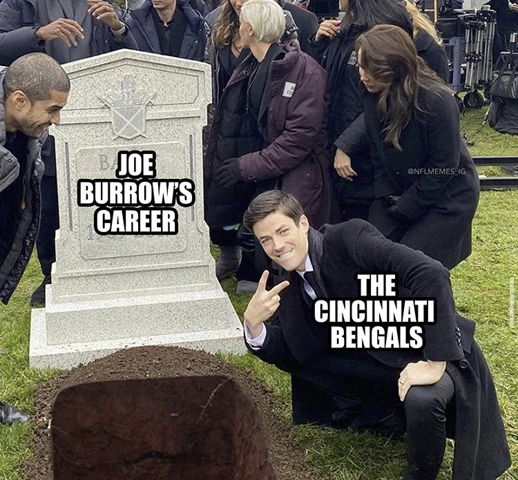 meme barry allen - Nflmemes G Joe Burrow'S Career The Cincinnati Bengals