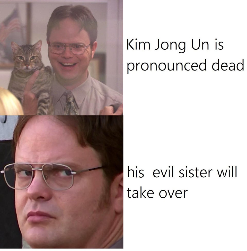 glasses - Kim Jong Un is pronounced dead his evil sister will take over