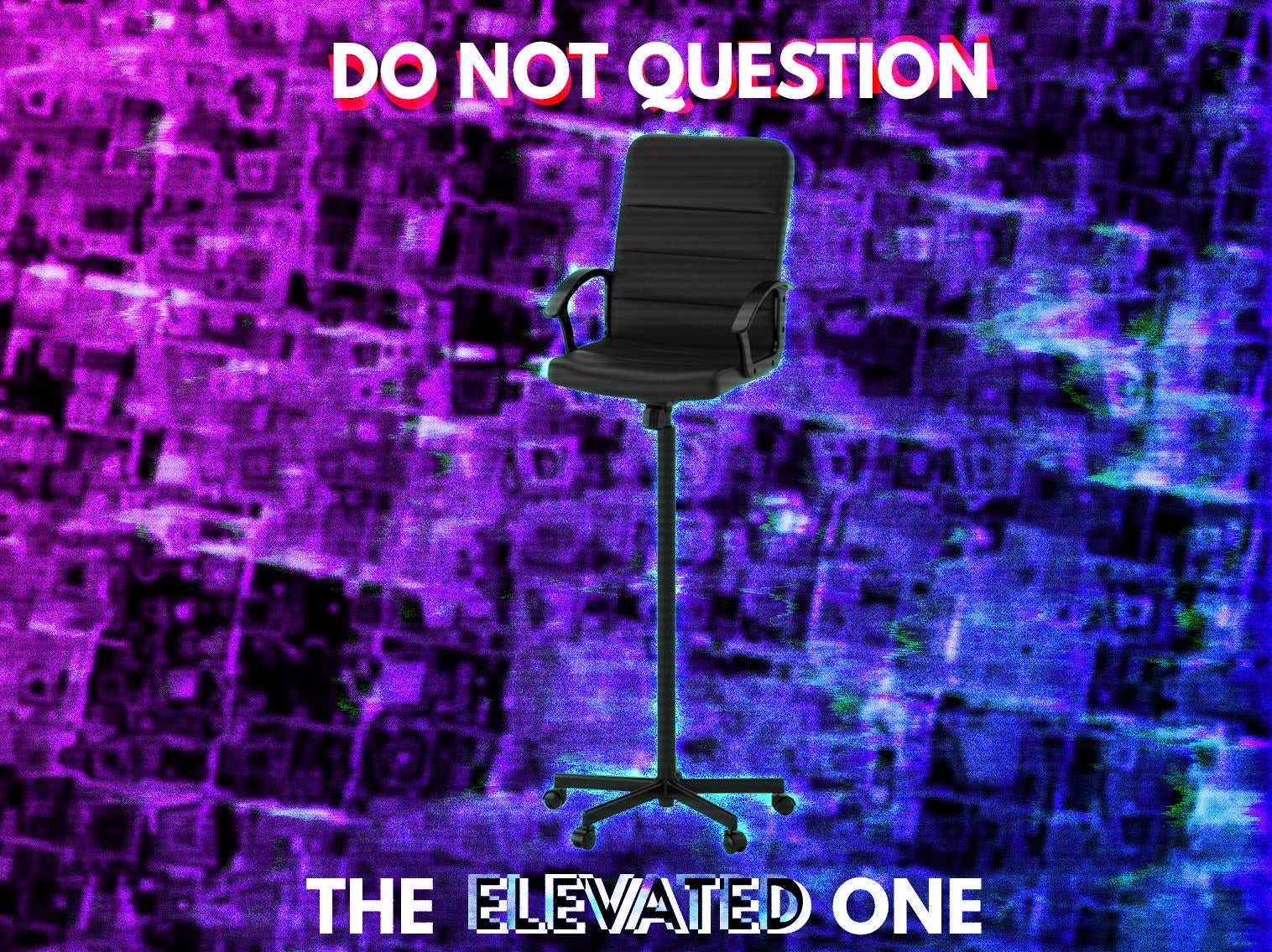 do not question the elevated one - Do Not Question The Elevated One