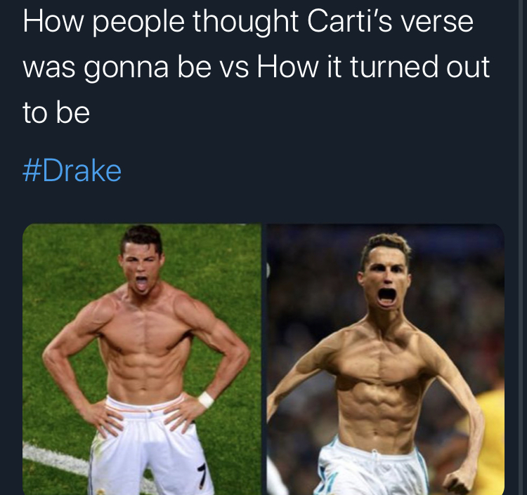 sexy soccer stars - How people thought Carti's verse was gonna be vs How it turned out to be