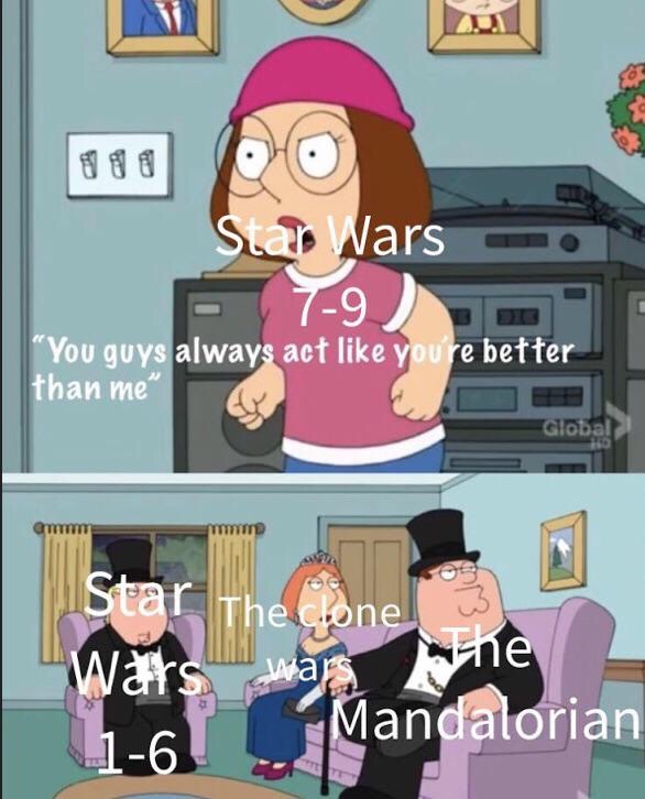 you guys always act like you re better than me - Star Wars 79 "You guys always act you re better than me Global Star The clone w Wars Wars he Mandalorian