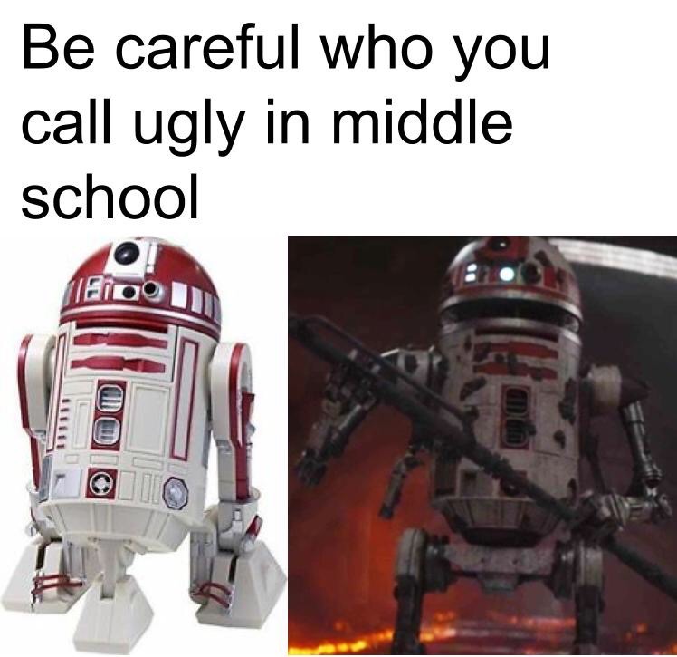 star wars r4 p17 - Be careful who you call ugly in middle school Tetood