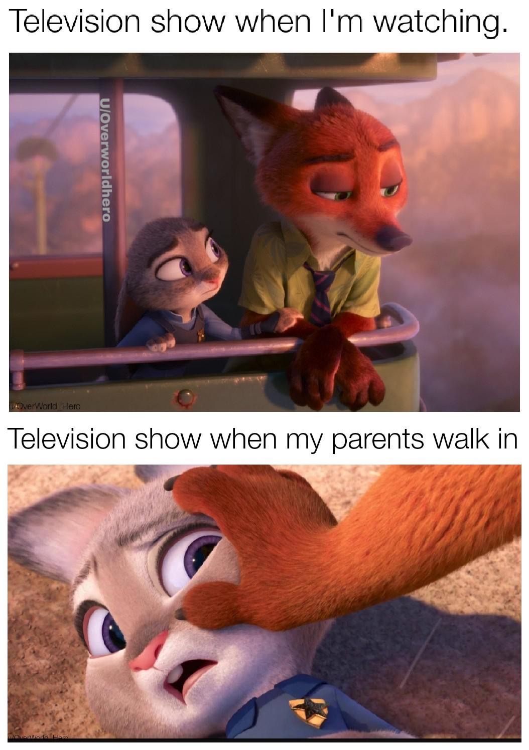 fox zootopia - Television show when I'm watching. UlOverworldhero OverWorld Hero Television show when my parents walk in Model