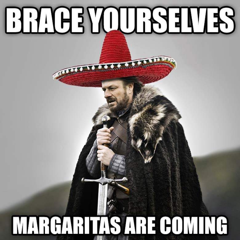 funny cinco de mayo memes - Brace Yourselves Margaritas Are Coming