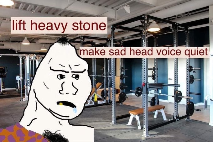 lift heavy stone make sad voice - lift heavy stone make sad head voice quiet