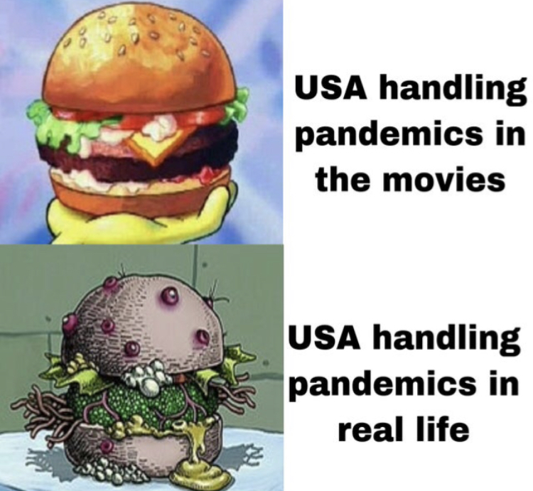Usa handling pandemics in the movies Usa handling pandemics in real life