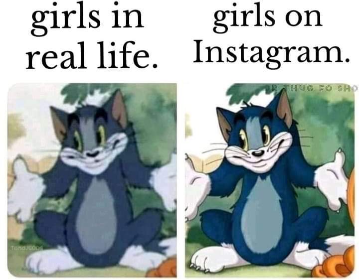 youtube video vs youtube ad meme - girls in girls on real life. Instagram. Thug Fo S40 Tondo