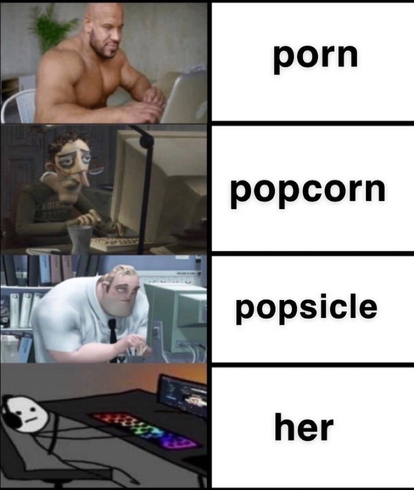 muscle - porn popcorn popsicle her