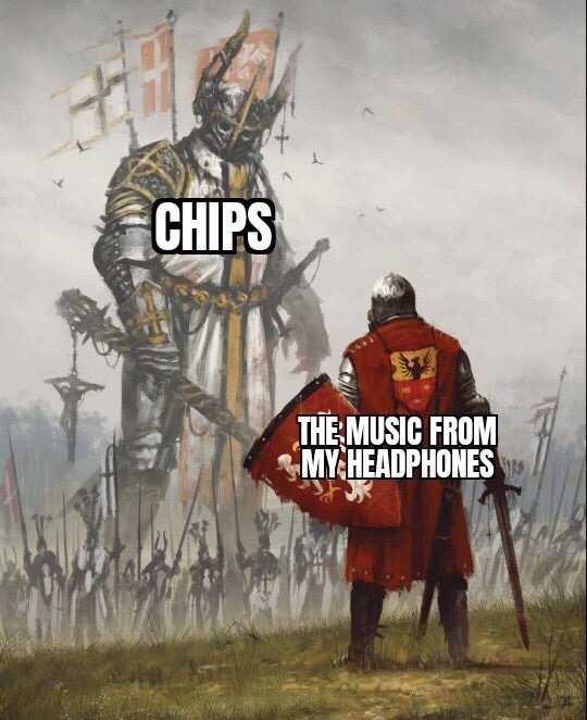 jakub różalski - Chips The Music From My Headphones