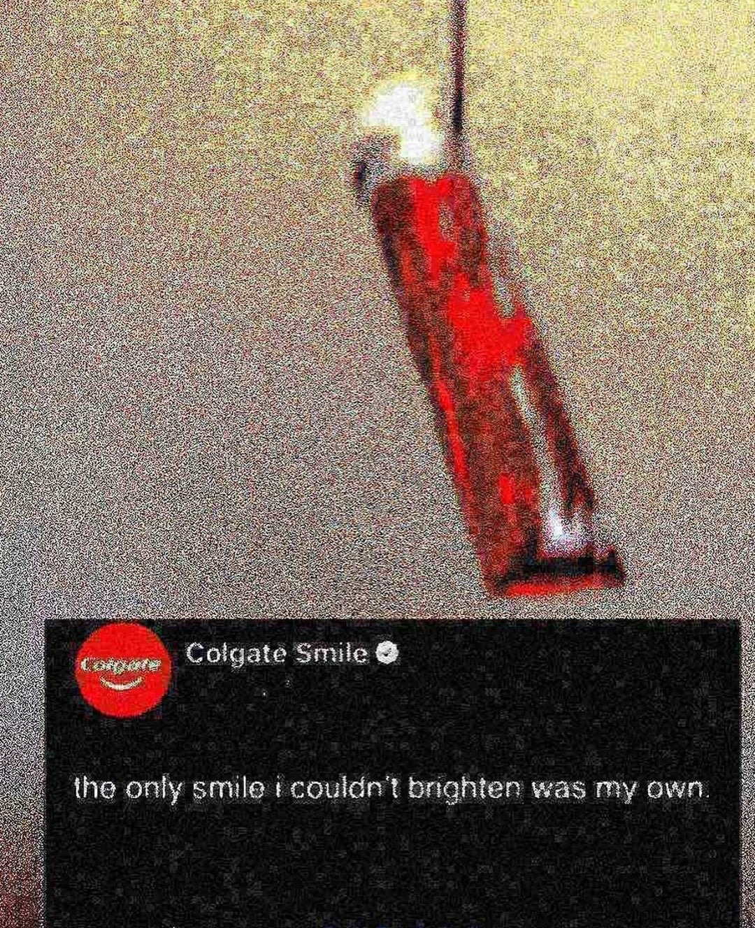 Internet meme - Colgate Smile Congole the only smile i couldn't brighten was my own