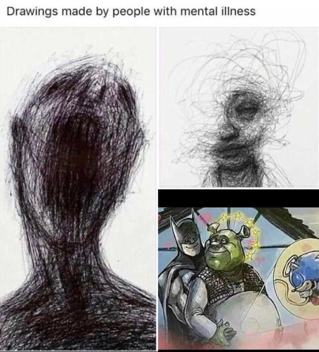 drawings made by people with mental illness - Drawings made by people with mental illness