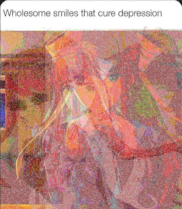 painting - Wholesome smiles that cure depression