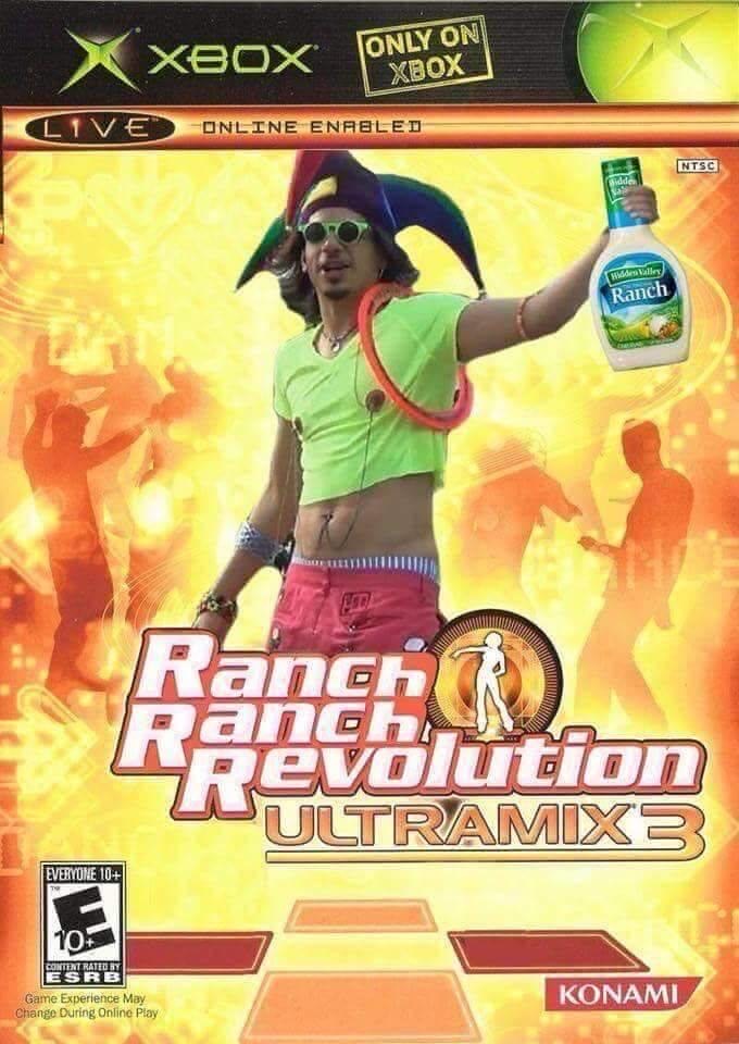hugeplateofketchup8 - dance dance revolution ultramix cover art - X Xbox Only On Xbox Live Online Enabled Ntsc bidde Why Ranch Ranch Ranch Revolution Ultramixs Everyone 10 10 Contat Rated By Esbb Game Experience May Change During Online Play Konami