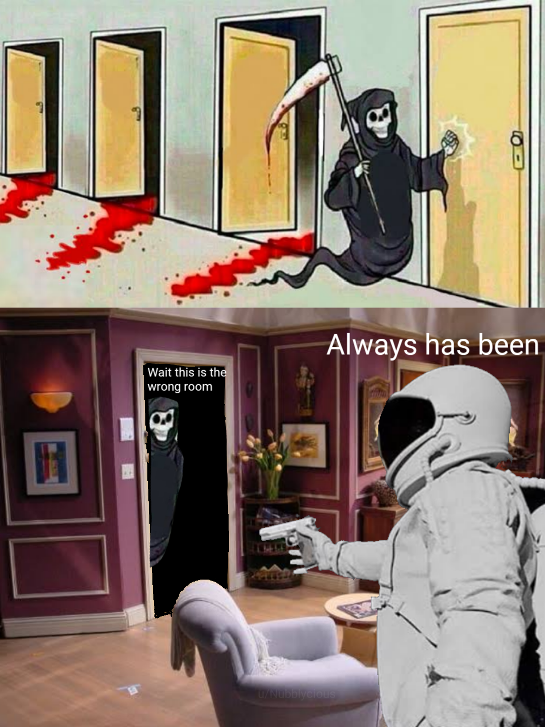hugeplateofketchup8 -  memes that never die - Always has been Walt this is the wrong room