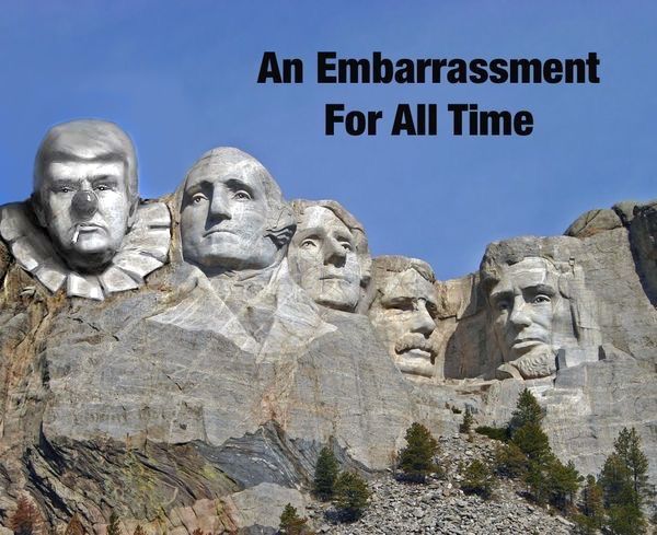mount rushmore - An Embarrassment For All Time