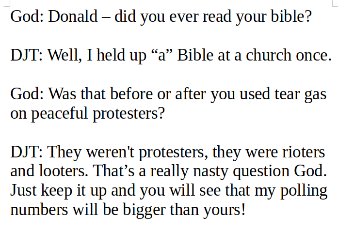 DJT Goes to Heaven - Pt. 1