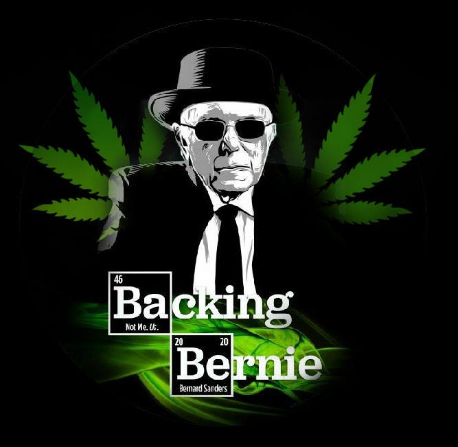 graphic design - 46 Backing Bernie Not Me. Us. 20 20 Bernard Sanders