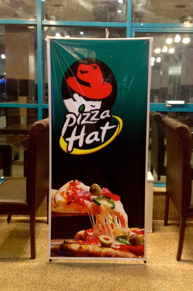 pizza hat knockoff - pizza Hat