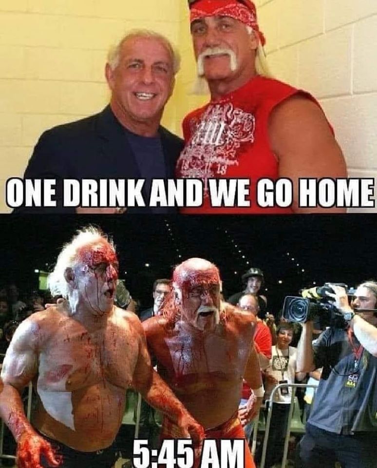 donald trump ric flair - 18 One Drink And We Go Home