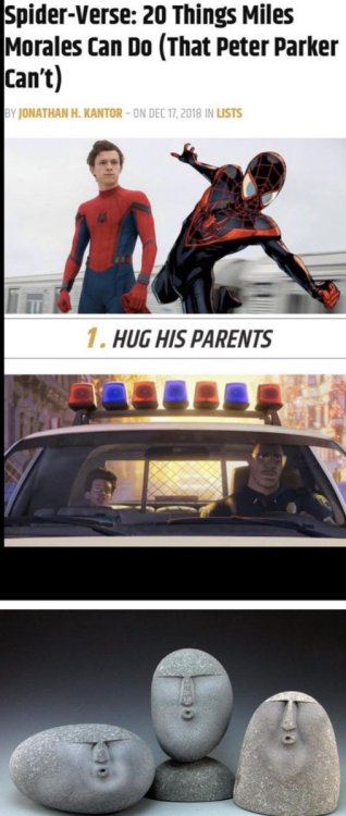 SpiderVerse 20 Things Miles Morales Can Do That Peter Parker Can't By Jonathan H. Kantor On In Lists 1. Hug His Parents