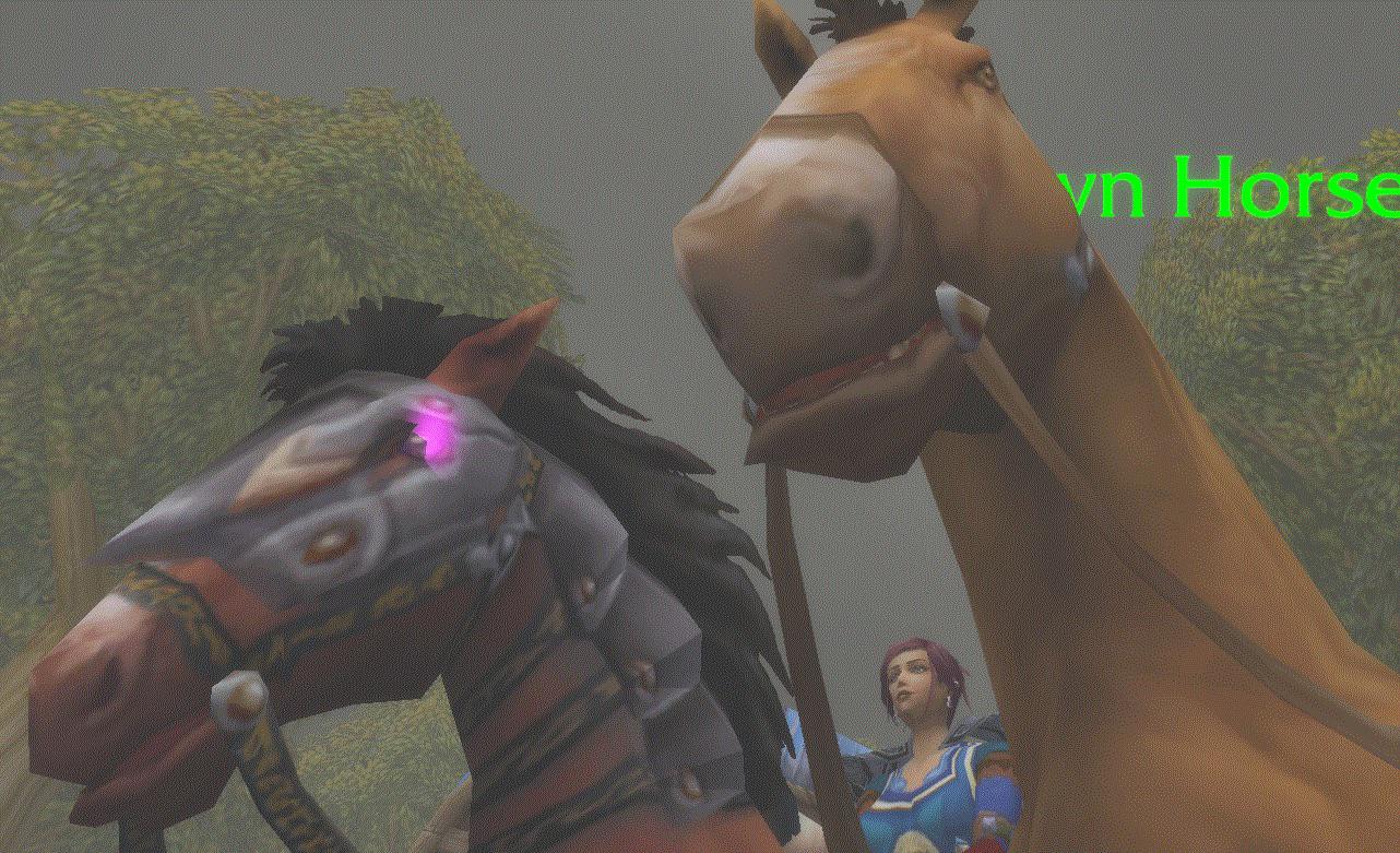 funny world of warcraft moments - horses world of warcraft video game screenshot