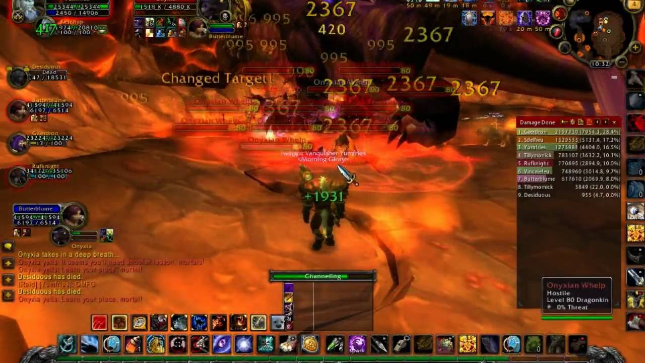 funny world of warcraft moments - onyxia animation world of warcraft video game screenshot