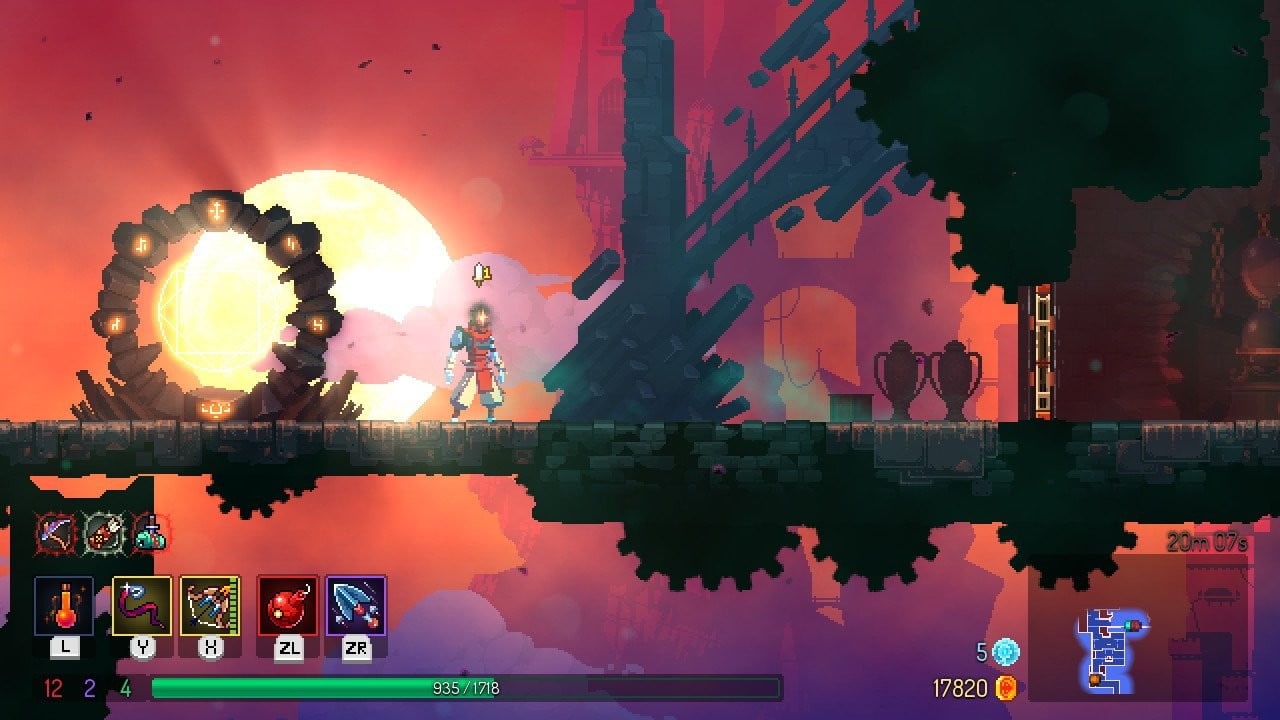 roguelike video games --  dead cells video game screenshot