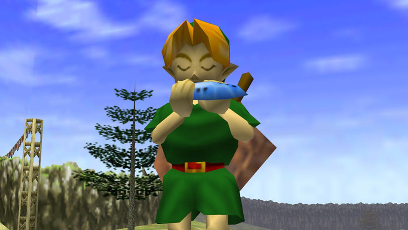video game soundtracks - Legend of Zelda video game screenshot