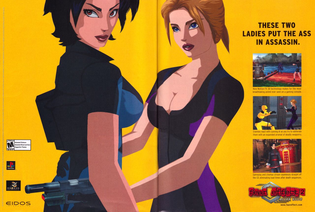 funny adult only video game ads - These Two Ladies Put The Ass In Assassin.