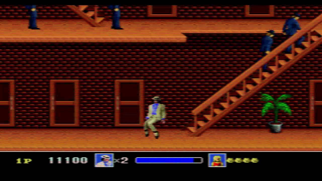 video game movie adaptations - Moonwalker video game screenshot