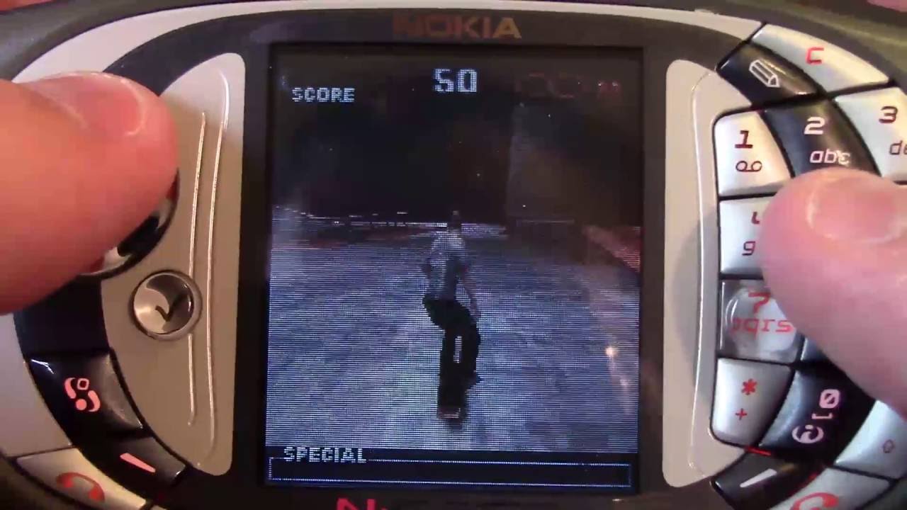 cool retro video games - nokia ngage tony hawk video game