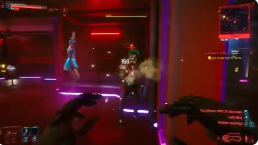 cyberpunk 2077 glitches - Using Fist and a Gun